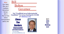 Desktop Screenshot of billboltongovernor.org